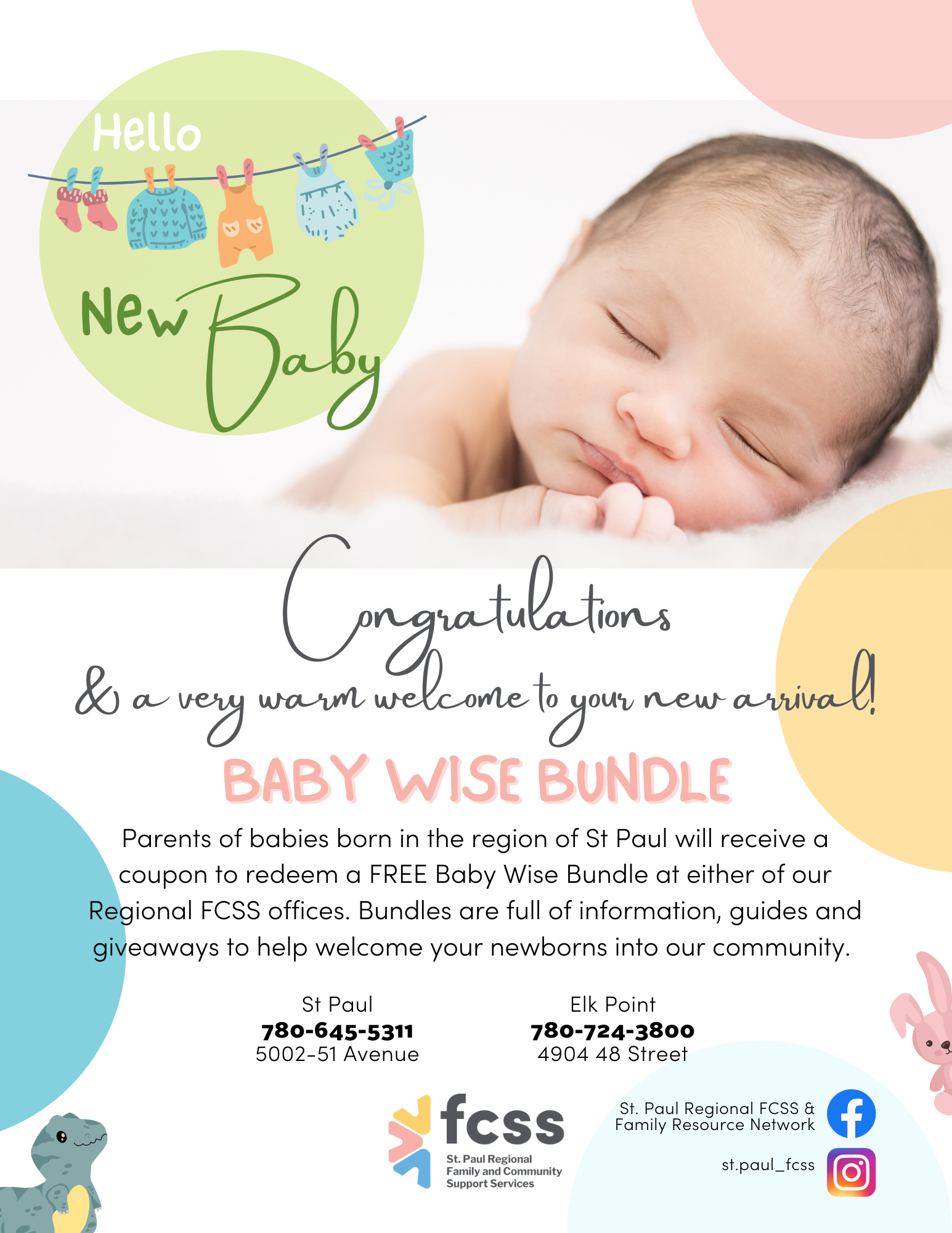 Baby Wise Bundles St Paul Regional FCSS